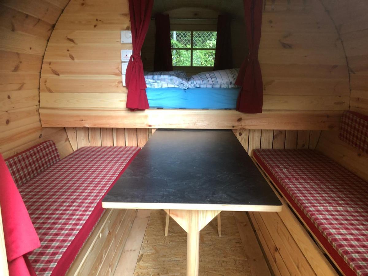 Ferienwohnung Holz-Wohnfass in München-Nymphenburg Exterior foto